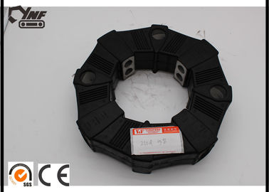 YNF 250A / 250AS Black Flexible Rubber Shaft Coupling For Excavator Spare Parts