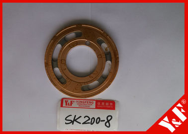 Kobelco Parts Valve Plate For Sk200 - 8 Travel Motor Hydraulic Motor Parts