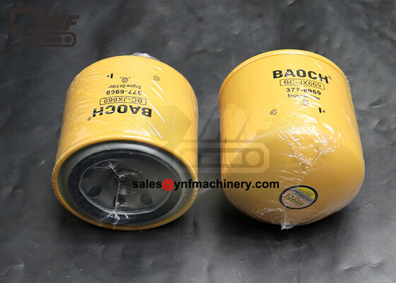 Купить Масляный фильтр двигателя YNF17512 (смазочный) 377-6969 для экскаватора 306E Производство в сети