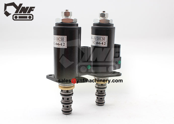 Части YB35V00003F1 LC35V00004S005 экскаватора клапана соленоида Holdwell электрические для E135SR